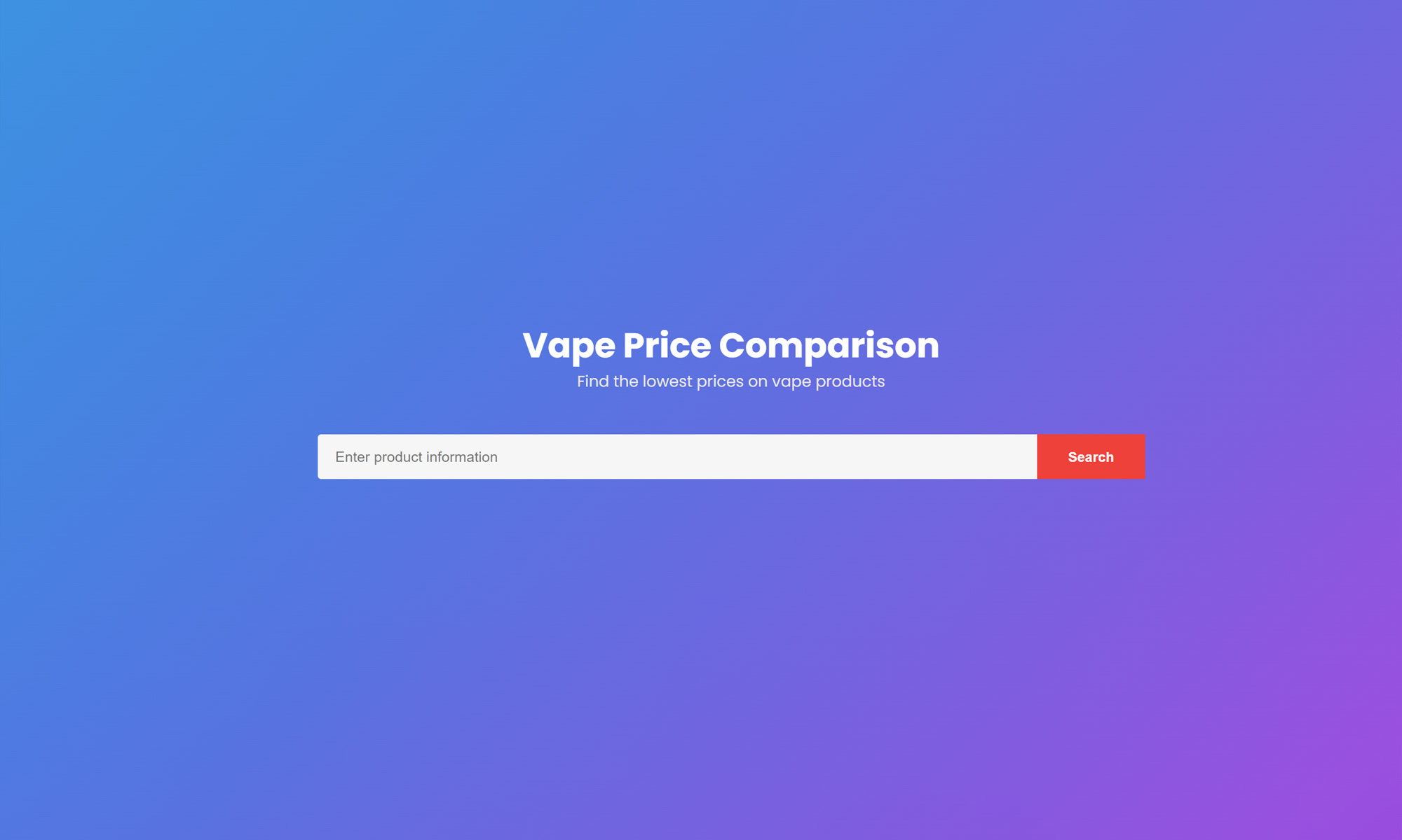Vape Price Comparison